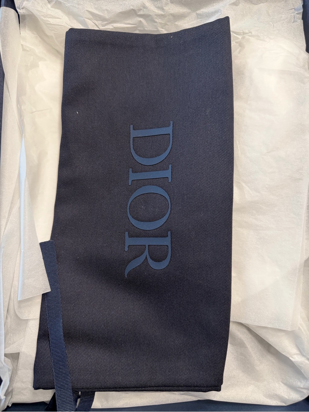Dior Men's Black and White Athletic Sneakers - Picture 4 of 5